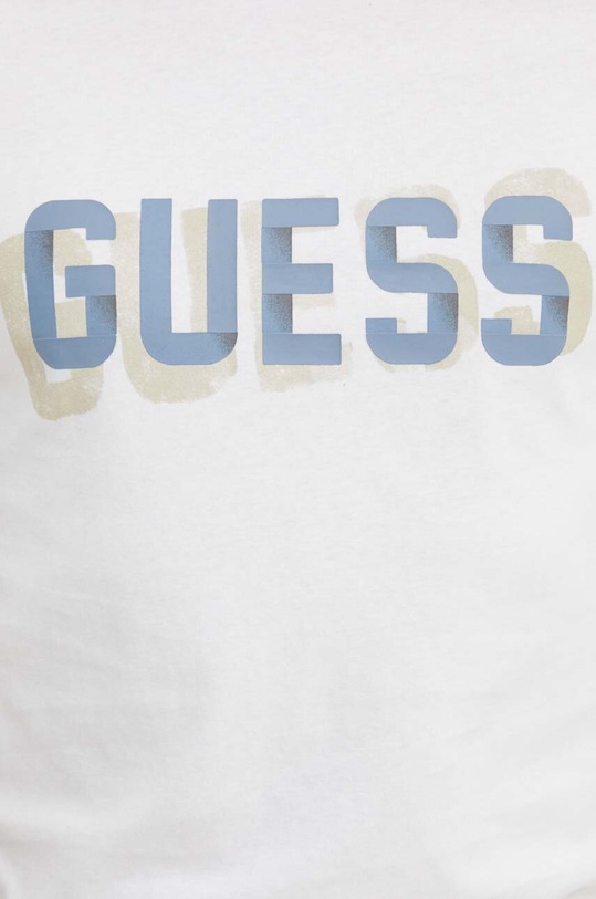 Guess tricou din bumbac M4YI15.I3Z14 alb