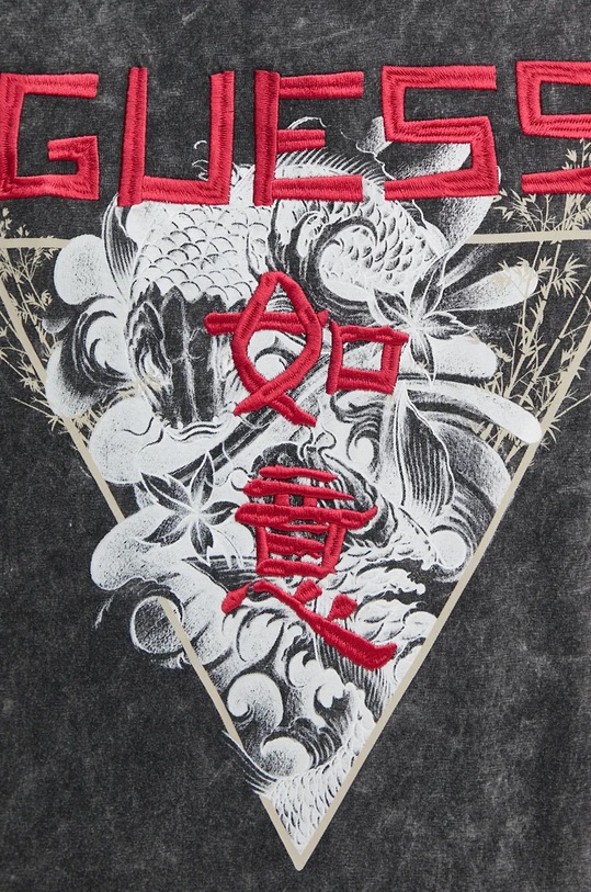 Pamučna majica Guess M4YI0E.KBW41 siva