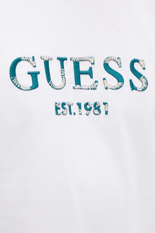 Guess t-shirt bawełniany M4YI17.I3Z14 biały