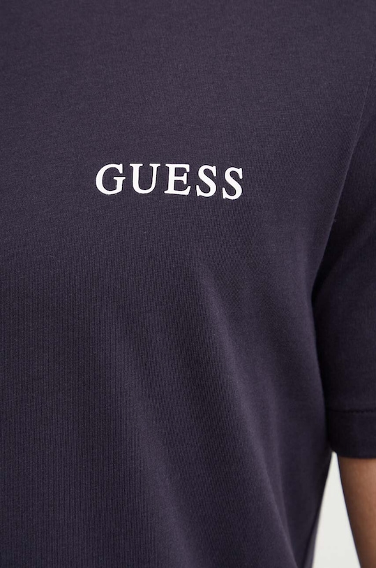 Guess t-shirt bawełniany 3-pack U4YG52.KCAM1 granatowy