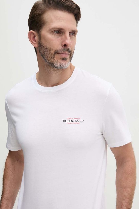 Бавовняна футболка Guess Jeans білий M4YI55.K8HM0