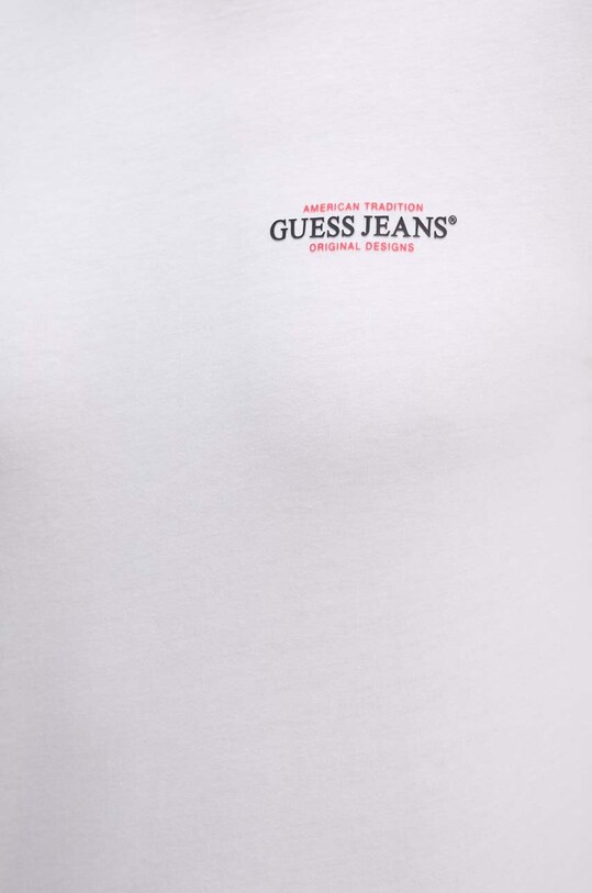 Бавовняна футболка Guess Jeans M4YI55.K8HM0 білий