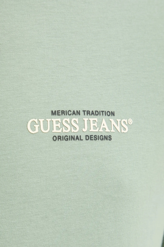 Бавовняна футболка Guess Jeans M4YI55.K8HM0 зелений
