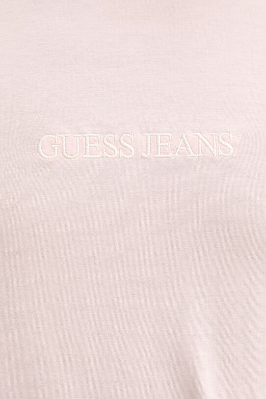Bavlnené tričko Guess Jeans ružová M4YI52.K8HM0
