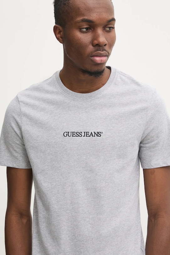 Guess Jeans tricou din bumbac gri M4YI52.K8HM0