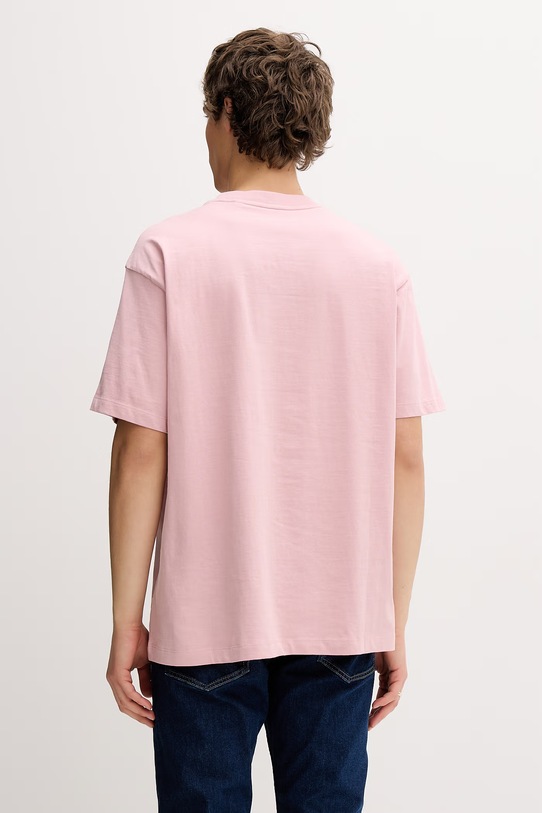 Odzież Guess Jeans t-shirt bawełniany M4YI44.K8FQ4 różowy