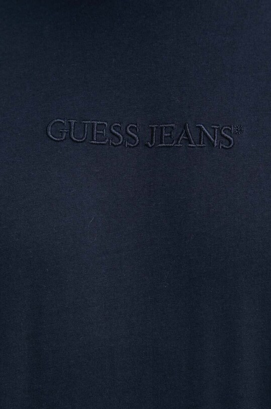 Бавовняна футболка Guess Jeans M4YI44.K8FQ4 темно-синій