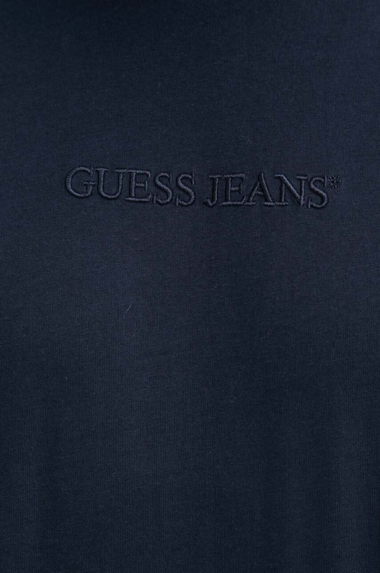 Guess Jeans pamut póló M4YI44.K8FQ4 sötétkék