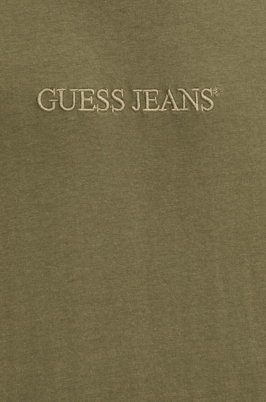Хлопковая футболка Guess Jeans M4YI44.K8FQ4 зелёный