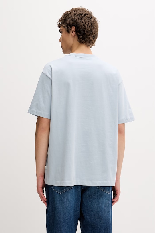 Odzież Guess Jeans t-shirt bawełniany M4YI46.K8FQ4 niebieski