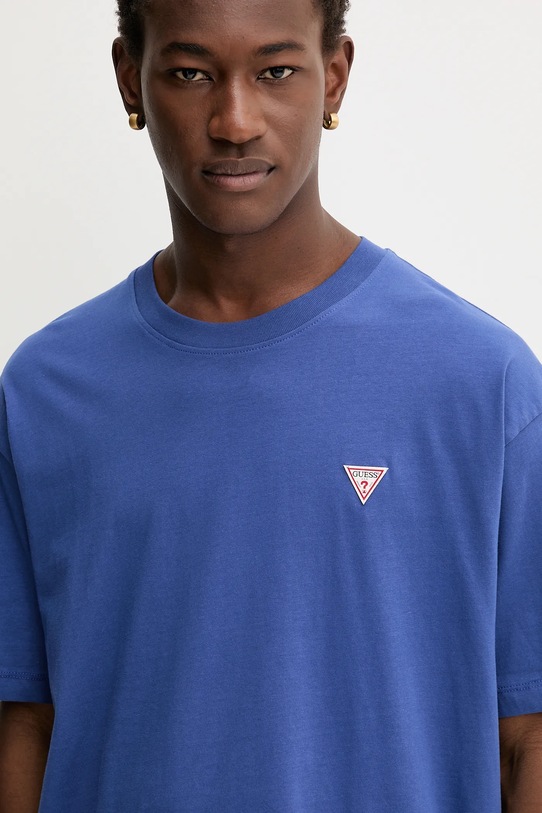 Guess Jeans tricou din bumbac violet M4YI46.K8FQ4