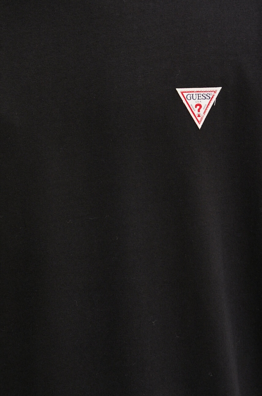 Guess Jeans t-shirt bawełniany czarny M4YI46.K8FQ4
