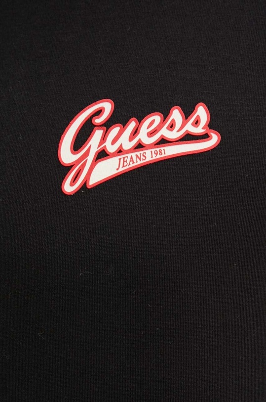 Guess Jeans t-shirt bawełniany M4YI43.K8FQ4 czarny