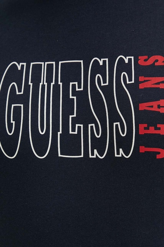Bavlněné tričko Guess Jeans M4YI56.K8HM0 námořnická modř