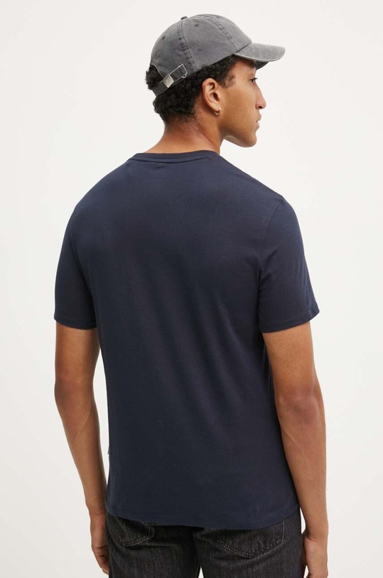 Odzież Guess Jeans t-shirt bawełniany M4YI57.K8HM0 granatowy