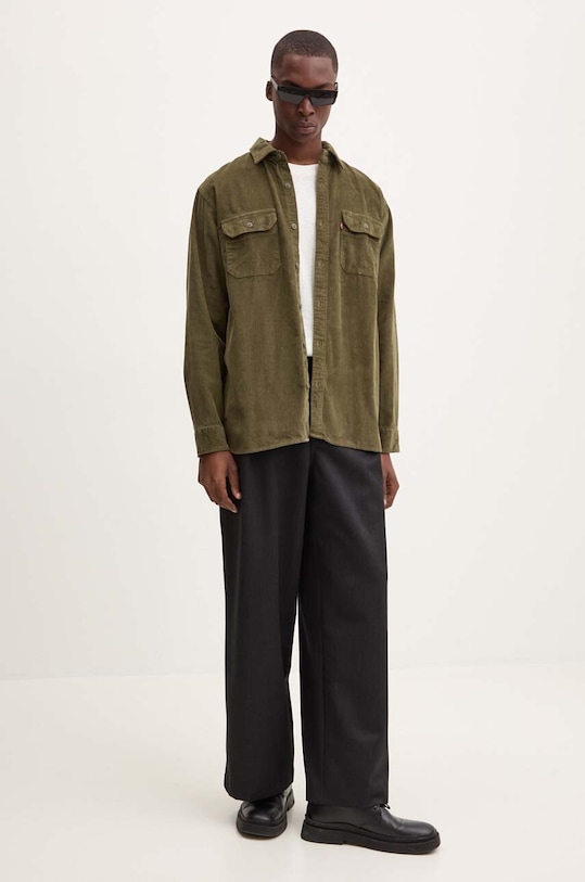 Marc O'Polo t-shirt bawełniany DENIM 5000005077 beżowy AW24