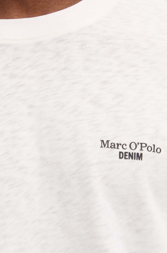 Marc O'Polo t-shirt bawełniany DENIM 5000005077 beżowy