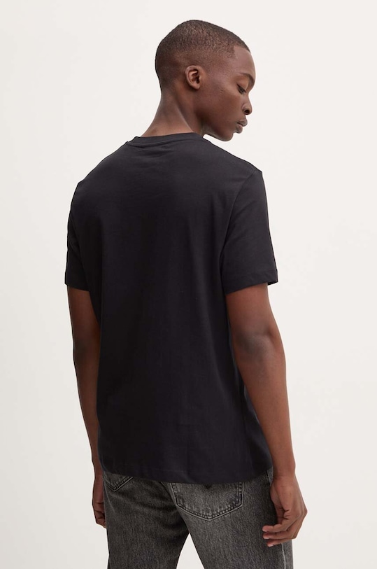 Odzież Marc O'Polo t-shirt bawełniany DENIM 5000005105 czarny