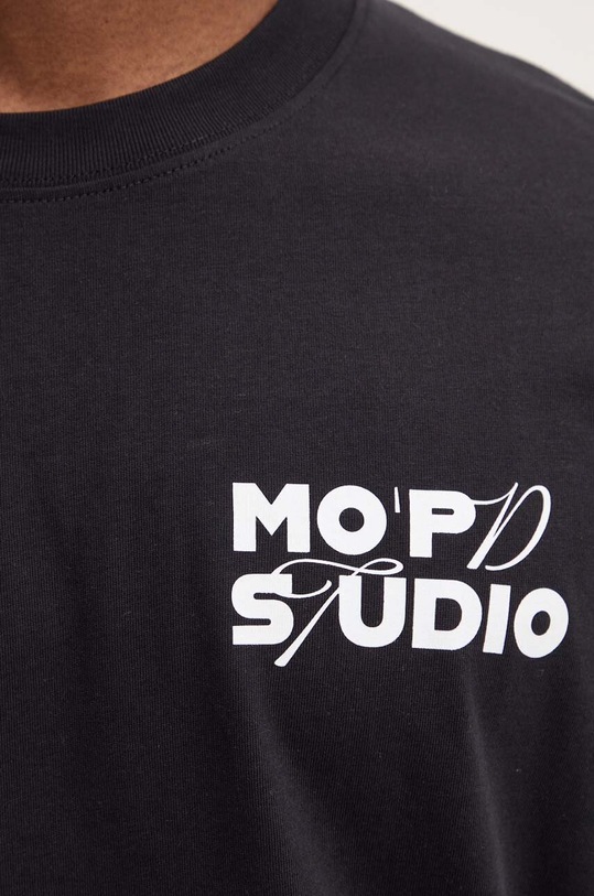 Marc O'Polo t-shirt bawełniany DENIM 5000005105 czarny