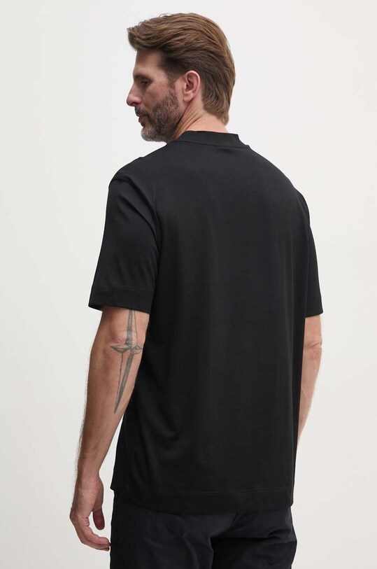 Îmbrăcăminte Emporio Armani tricou din bumbac 6D1TD1.1JPVZ negru
