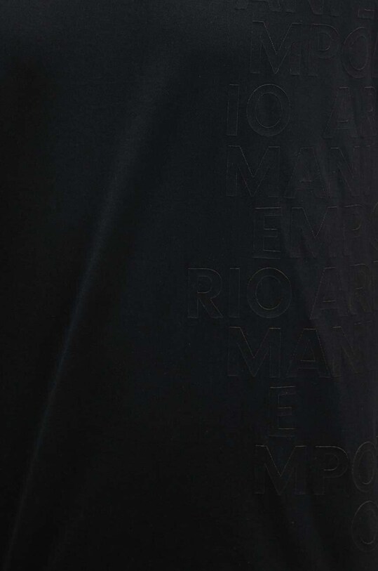 Emporio Armani t-shirt bawełniany 6D1TD1.1JPVZ czarny