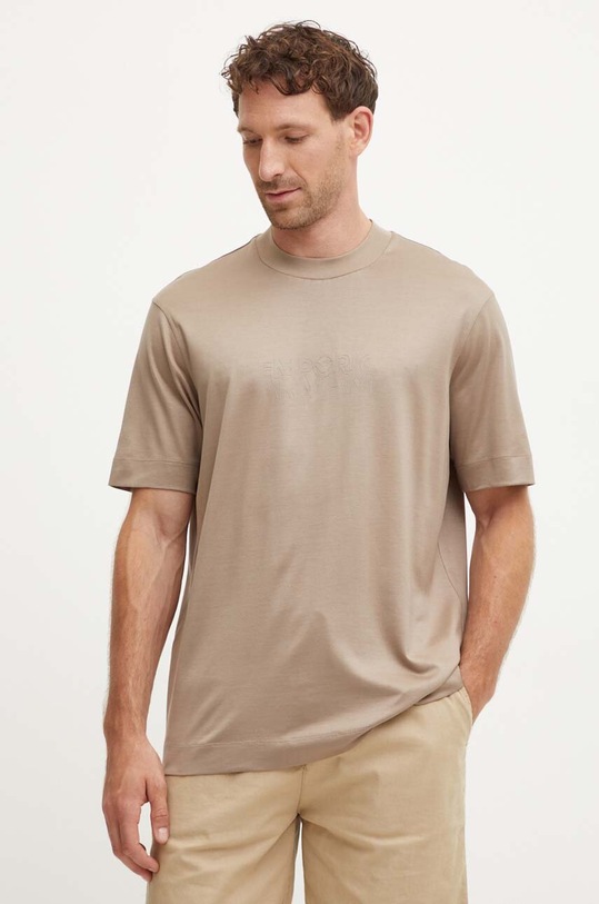Emporio Armani t-shirt pozostałe beżowy 6D1TD9.1JOSZ