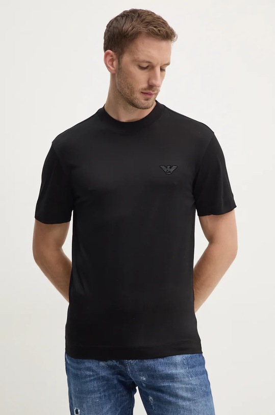 Emporio Armani tricou negru 6D1TR3.1JOSZ