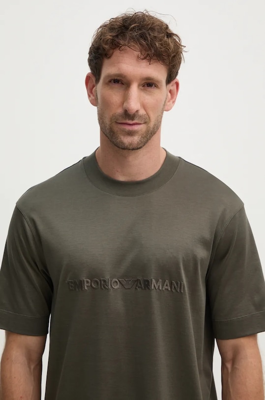 Tričko Emporio Armani zelená 6D1TR9.1JOSZ