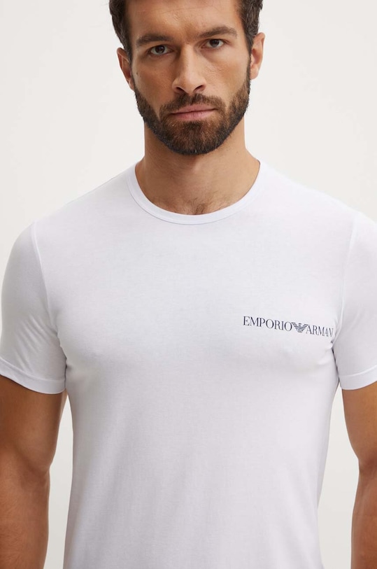 Emporio Armani Underwear t-shirt lounge 2-pack 111267.4F717 biały