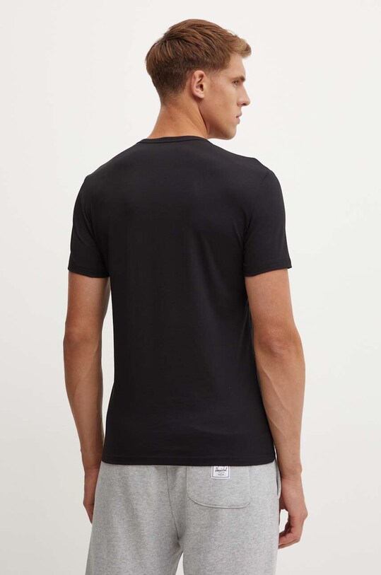 Emporio Armani Underwear tricou lounge 2-pack negru 111849.4F717