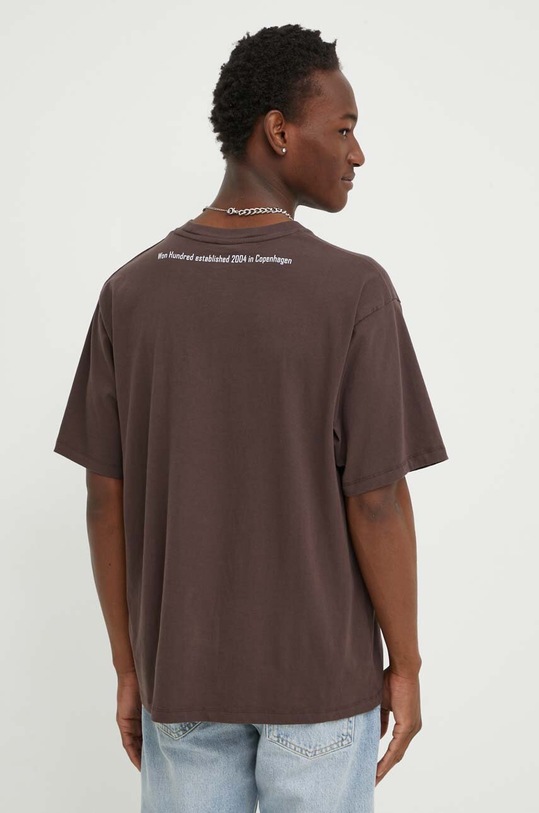 Îmbrăcăminte Won Hundred tricou din bumbac 3101.12063 maro