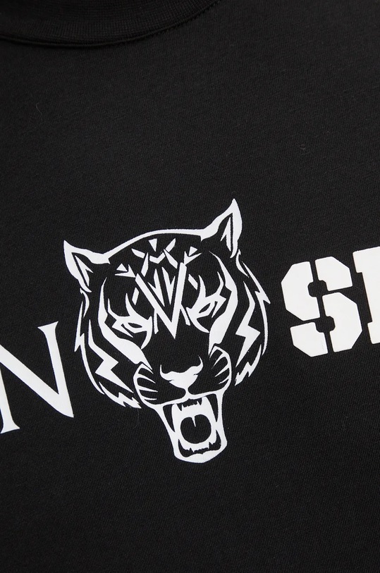 PLEIN SPORT tricou din bumbac AADC.MTK7197.SJY001N negru