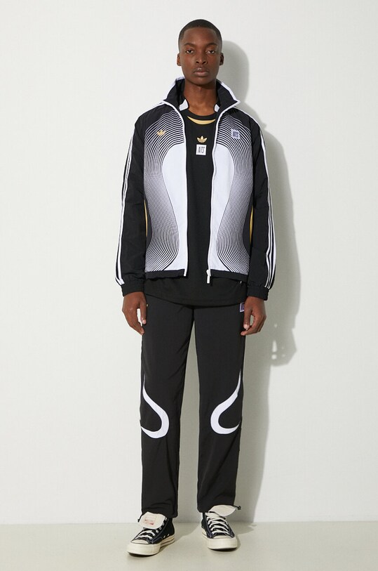 Μπλουζάκι adidas Originals adidas x NTS Radio Jersey JI5068 μαύρο AW24