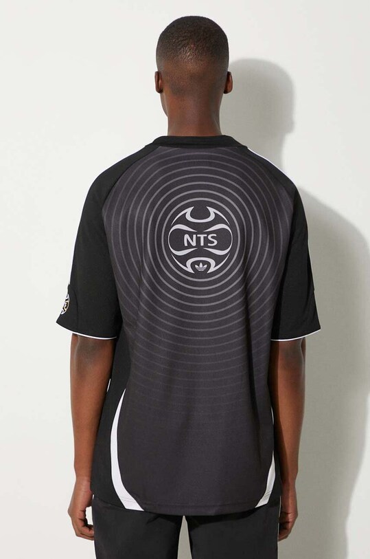 Ρούχα Μπλουζάκι adidas Originals adidas x NTS Radio Jersey JI5068 μαύρο