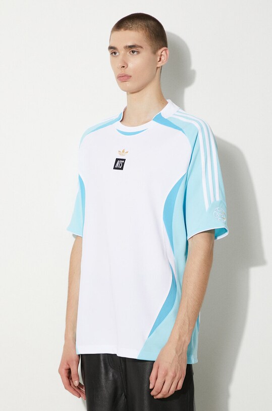 Футболка adidas Originals adidas x NTS Radio Jersey білий JI5132