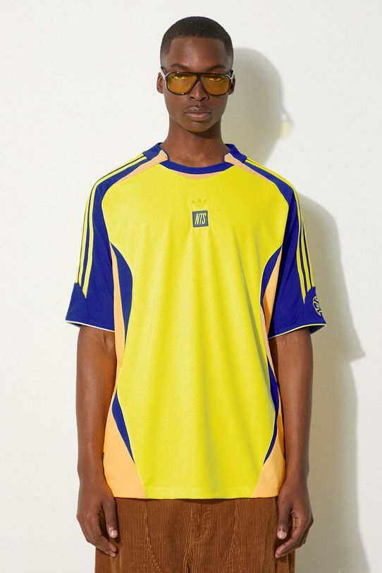 Tričko adidas Originals adidas x NTS Radio Jersey 2 ostatné žltá JI5146