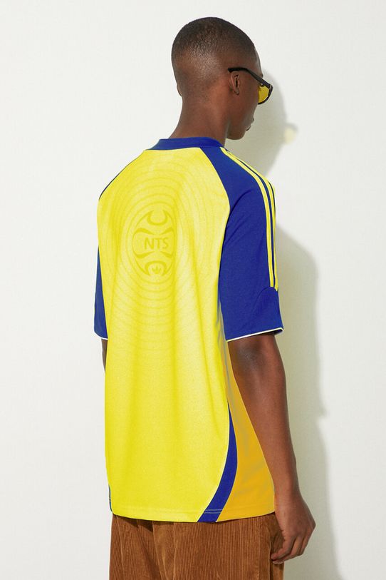 Tričko adidas Originals adidas x NTS Radio Jersey 2 JI5146 žlutá AW24