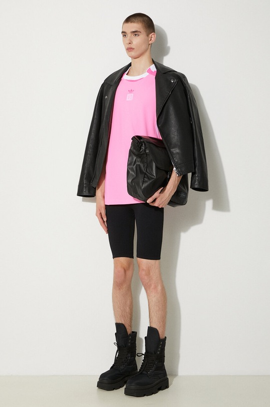 adidas Originals t-shirt adidas x NTS Radio Jersey 2 JI5147 pink AW24