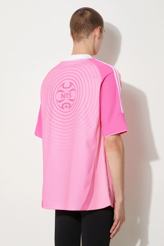 Clothing adidas Originals t-shirt adidas x NTS Radio Jersey 2 JI5147 pink