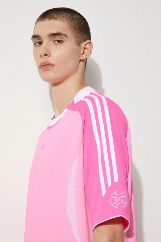 adidas Originals t-shirt adidas x NTS Radio Jersey 2 JI5147 pink