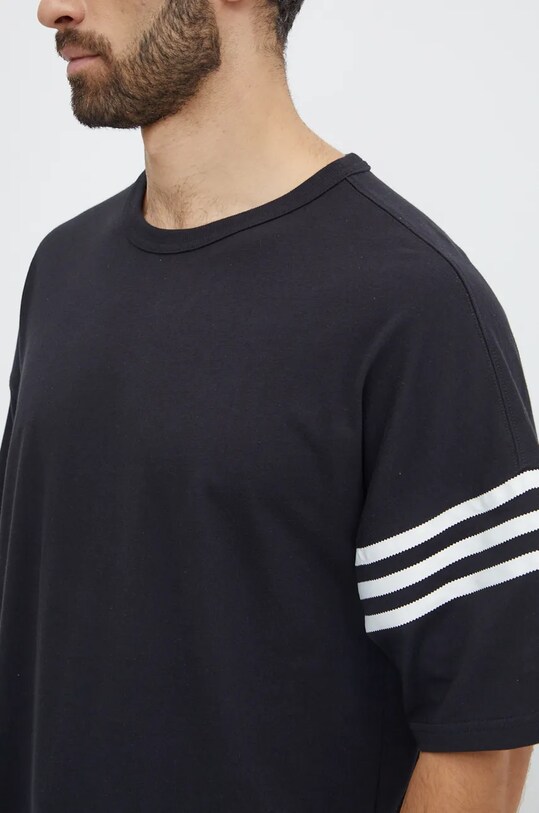 adidas Originals tricou din bumbac Neuclassics Tee IW0972 negru