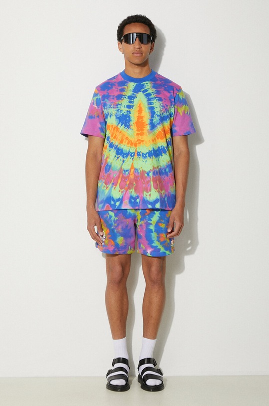 adidas Originals cotton t-shirt Tie-Dyed Tee IX6696 multicolor AW24