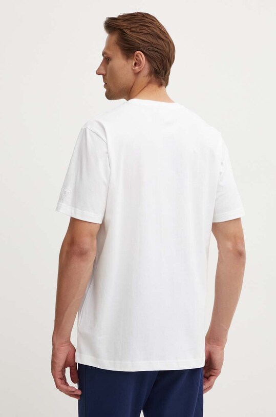 Oblečení Bavlněné tričko adidas Originals Street 4 IX6753 bílá