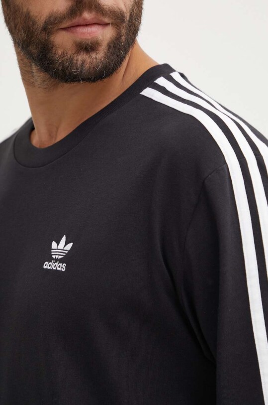 adidas Originals tricou din bumbac Adicolor Oversize IZ1832 negru
