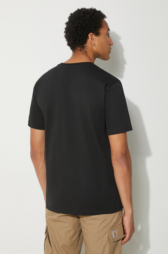 Ρούχα Βαμβακερό μπλουζάκι adidas Originals Street 4 IZ2585 μαύρο