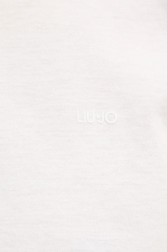Liu Jo t-shirt bawełniany QXX016.J4799 biały