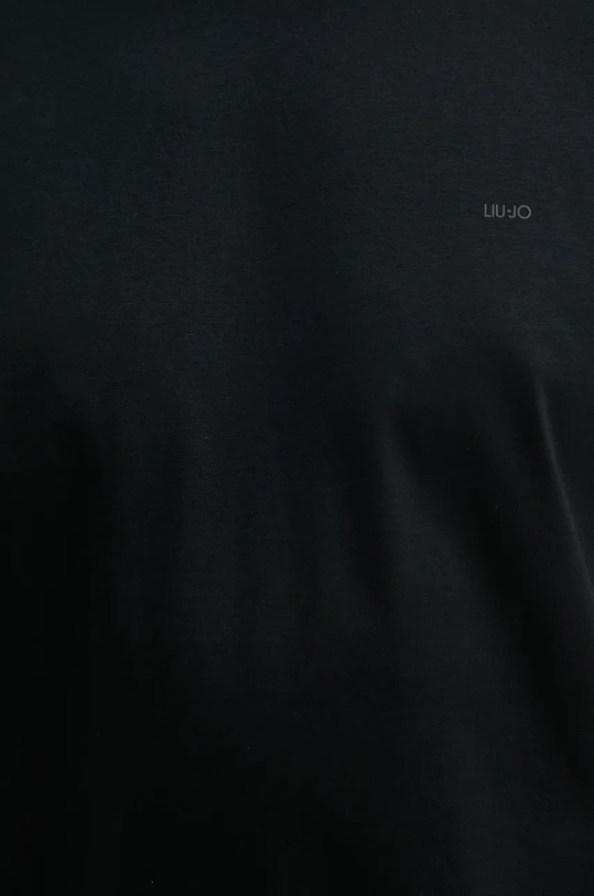 Bavlněné tričko Liu Jo QXX016.J4799 černá