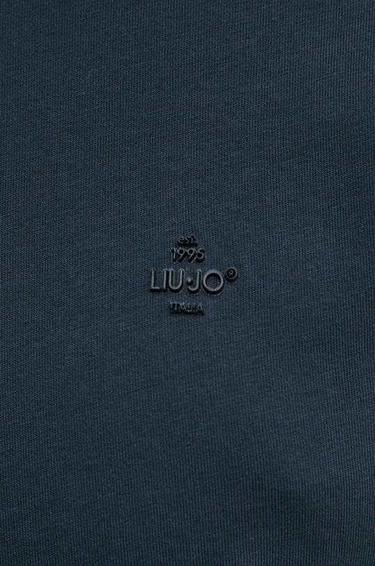 Liu Jo tricou din bumbac QXX017.J4819 bleumarin