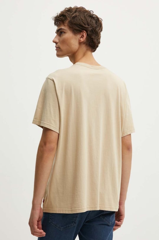 Odzież Levi's t-shirt bawełniany A2082 beżowy