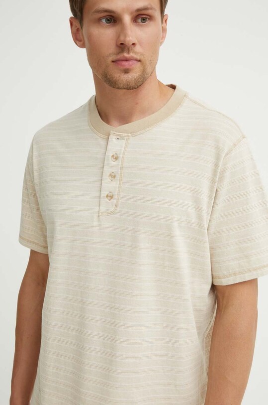 Levi's polo bawełniane A7198 beżowy